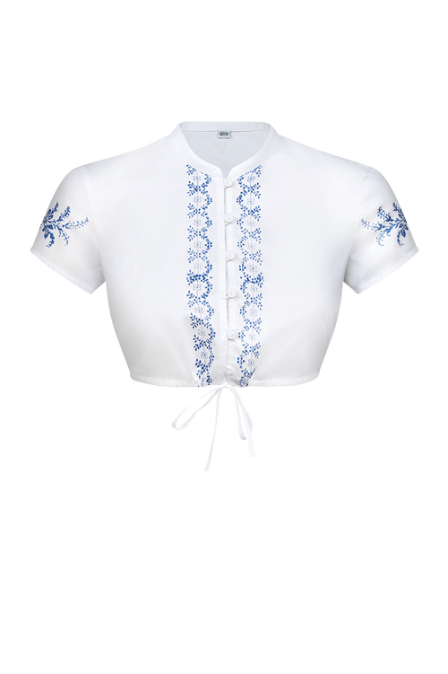 Modeldruck-Bluse