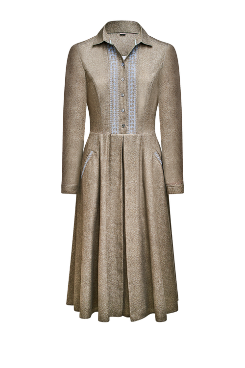 Kreuzstich Hemdblusenkleid