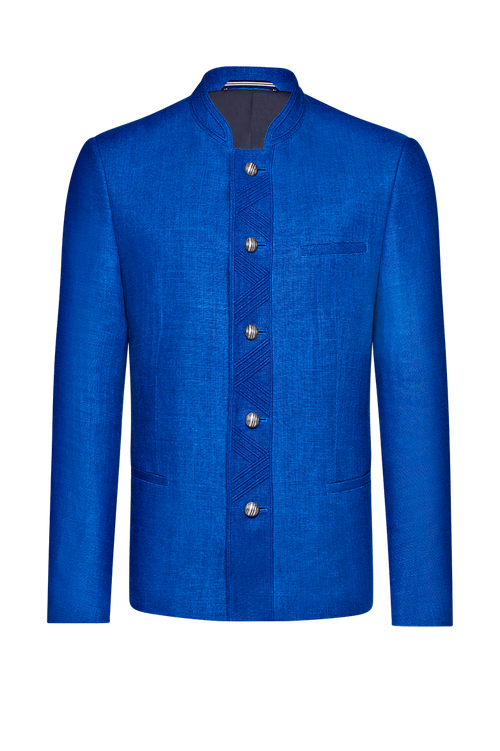 Blaudruck-Jacke