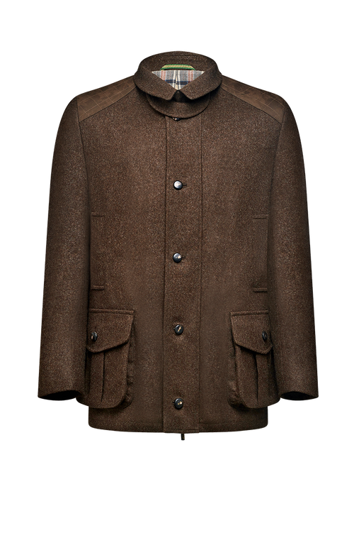 Jagd-Jacke 2 in 1 Lodenjacke mit Gilet