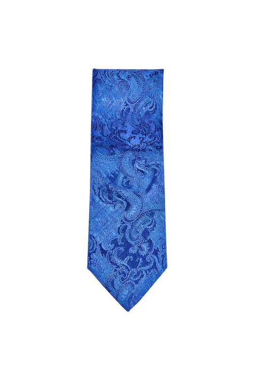 Blaudruck-Krawatte