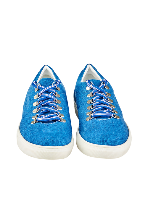 Blaudruck-Sneaker