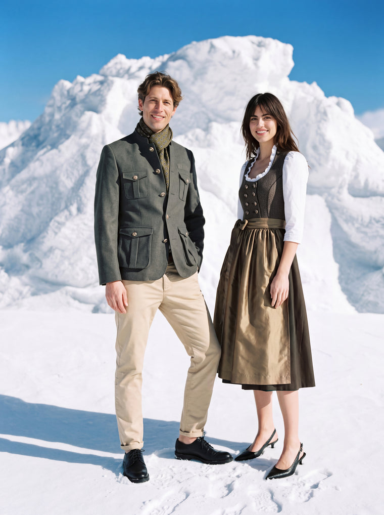 Herbst/Winter 262 Kampagne – Paar im Schnee