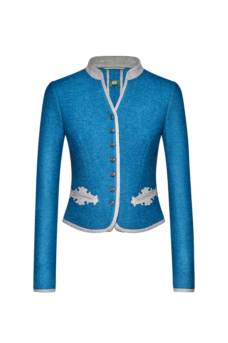 Detailreiche Walkjacke - Bild 1