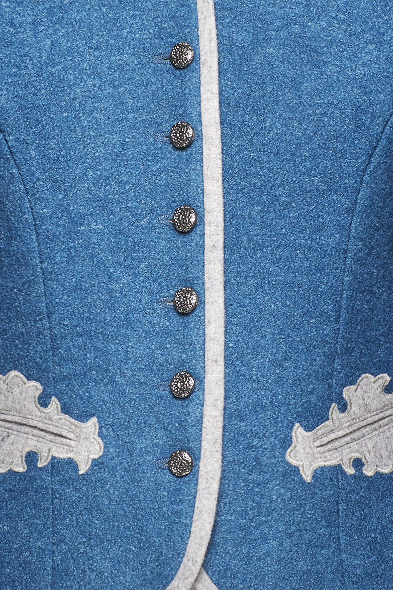 Detailreiche Walkjacke - Bild 4