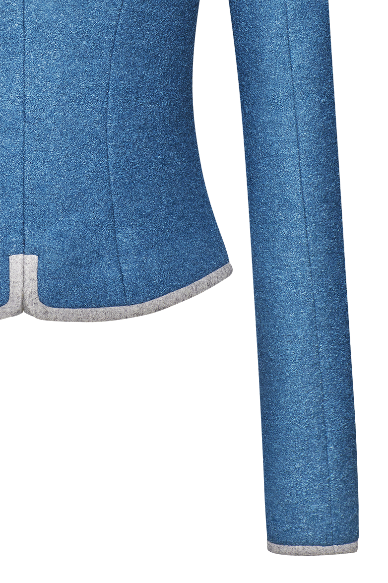 Detailreiche Walkjacke - Bild 6
