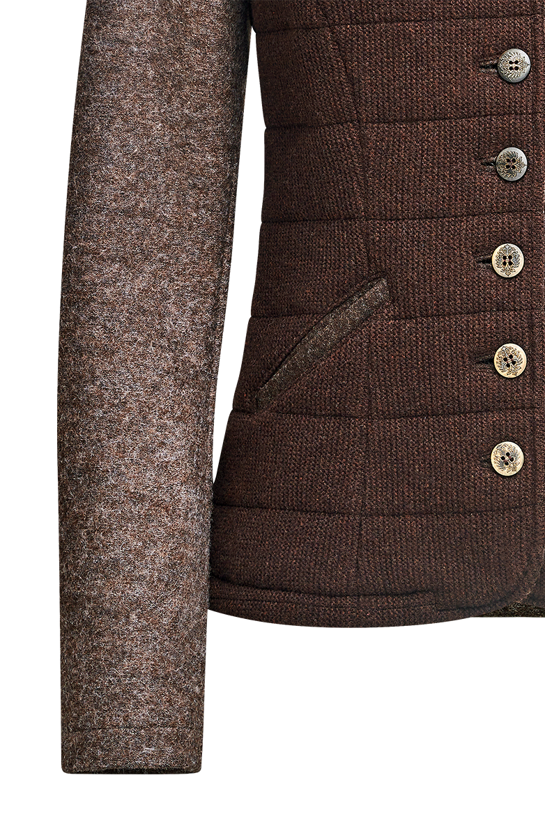 Stepp-Strickjacke mit Walk und Fuchs - Bild 10
