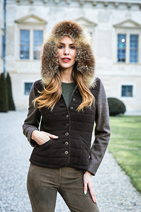 Stepp-Strickjacke mit Walk und Fuchs - Bild 13