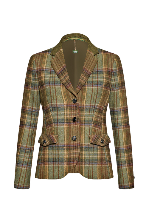 Glencheck Jacke