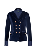 Samtjacke mit Revers - Miniatur 1