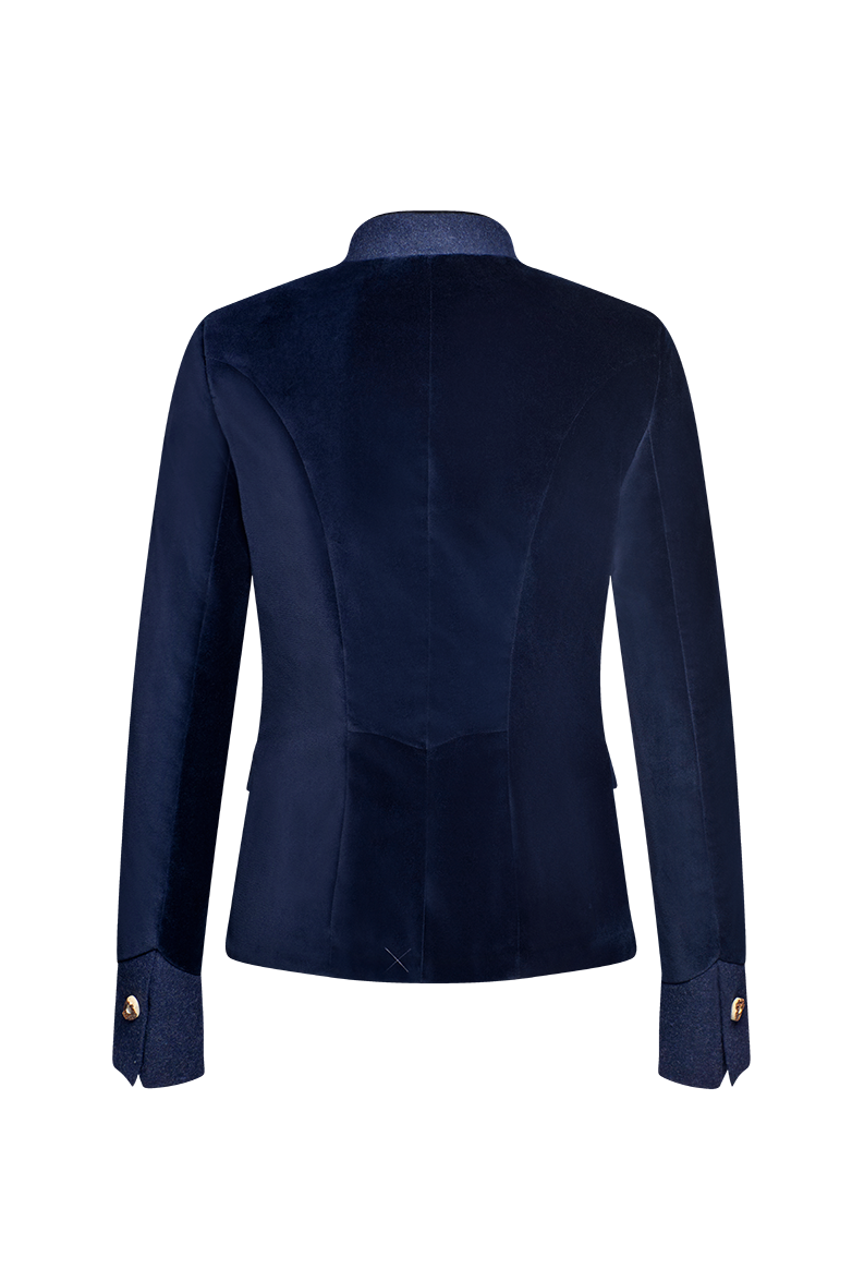 Samtjacke mit Revers - Bild 2