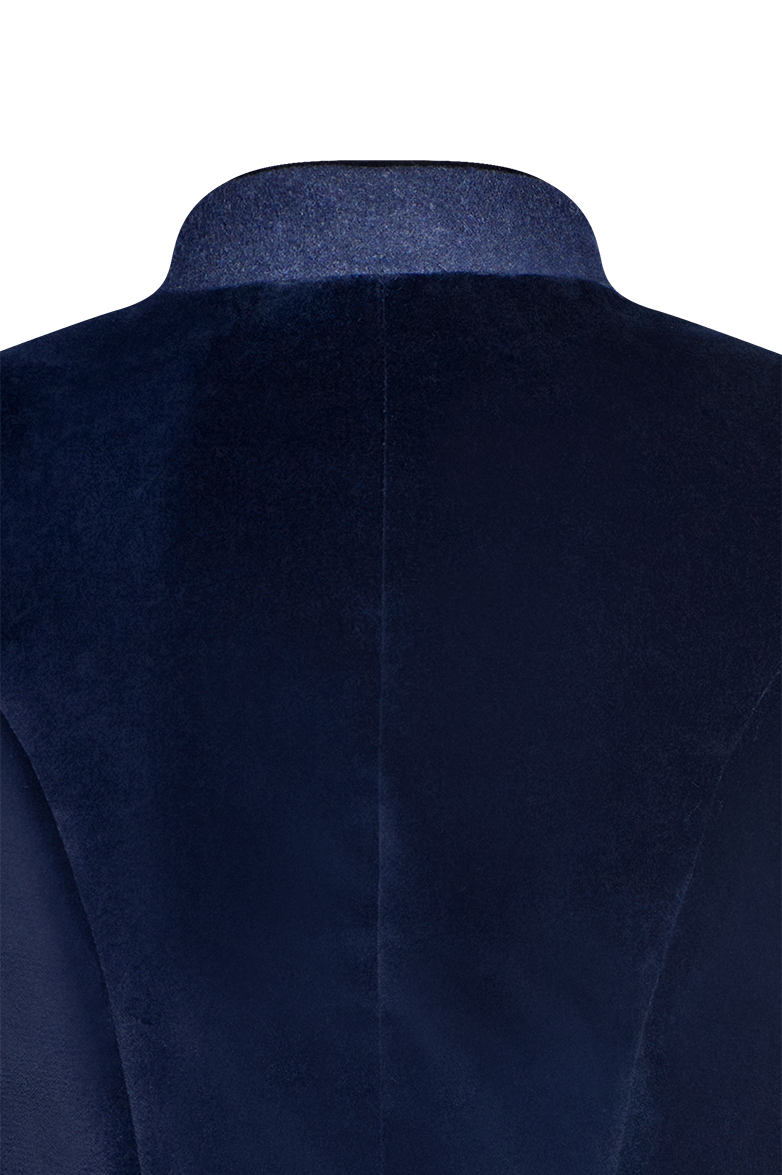 Samtjacke mit Revers - Bild 5