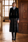 Samtjacke mit Revers - Miniatur 7