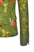 Florale Stehkragenjacke - Miniatur 6