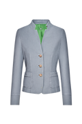 Patinierte Stehkragen-Jacke - Miniatur 1