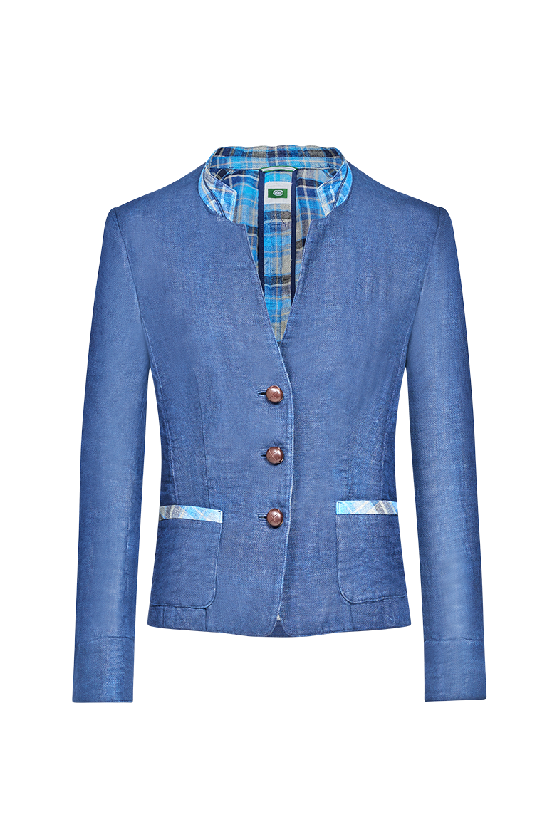 Jacke mit geflochtenem Knopf - Bild 1