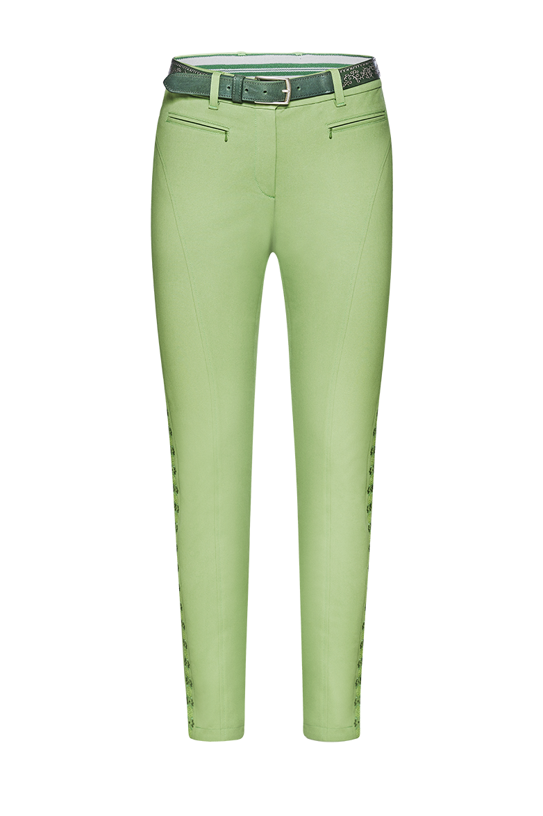 Florale Stiefelhose - Bild 1