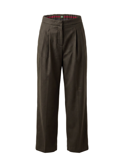 Moderne Hose aus Wollsatin