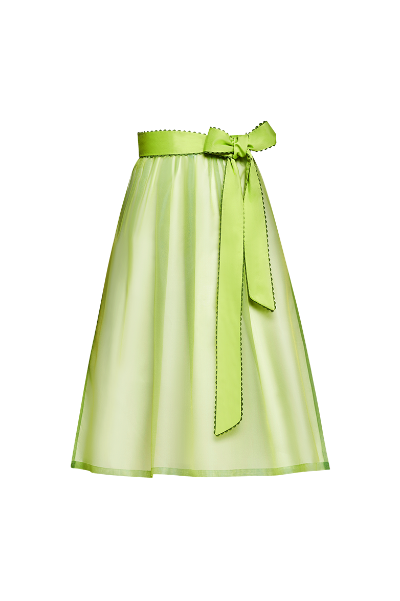 Seiden-Organza Schürze - Bild 1