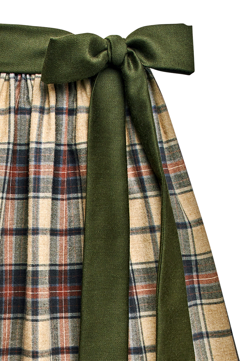 Jagd-Schürze mit Klassik-Karo - Bild 2