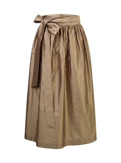 Schürze aus Dupionseide