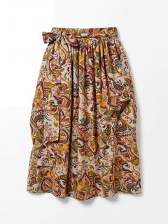 Florale Schürze Jacquard