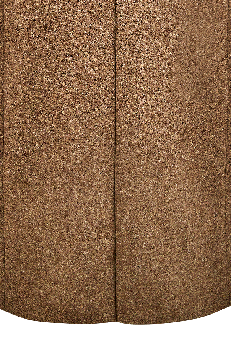 Mantel aus Loden mit Pelz - Bild 5