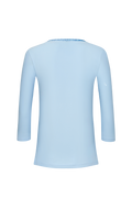 Shirt mit floraler Wolldocht-Stickerei - Miniatur 2