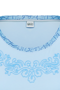 Shirt mit floraler Wolldocht-Stickerei - Miniatur 3