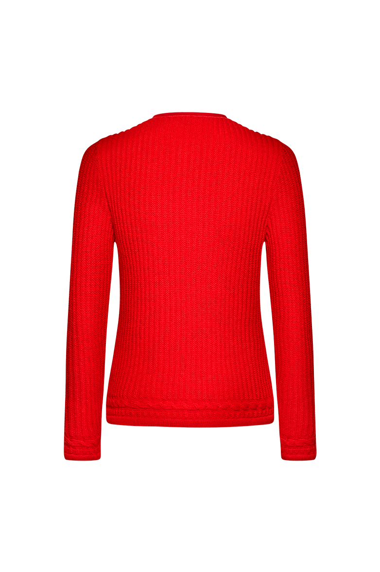 Links/links mal anders Strickjacke - Bild 2