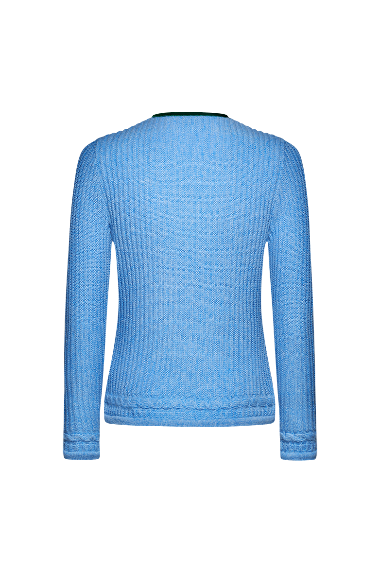 Links/links mal anders Strickjacke - Bild 8