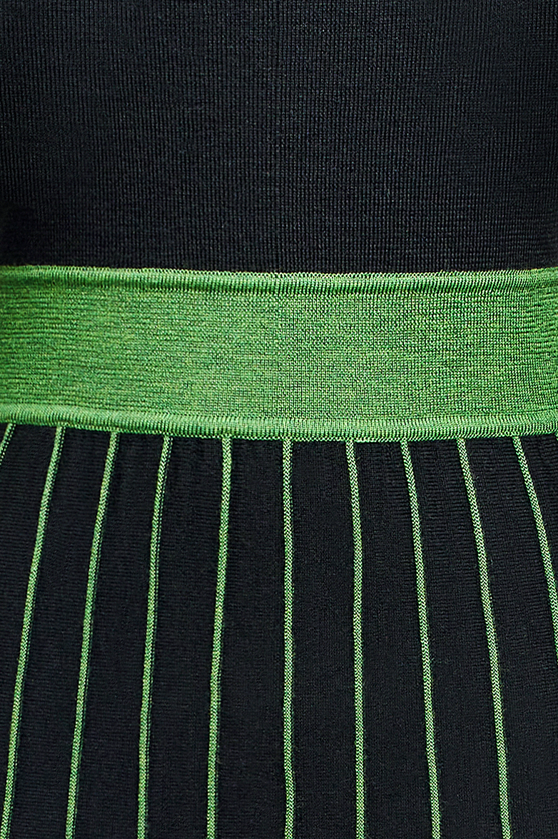 Strickkleid mit gestrickten Biesen - Bild 4