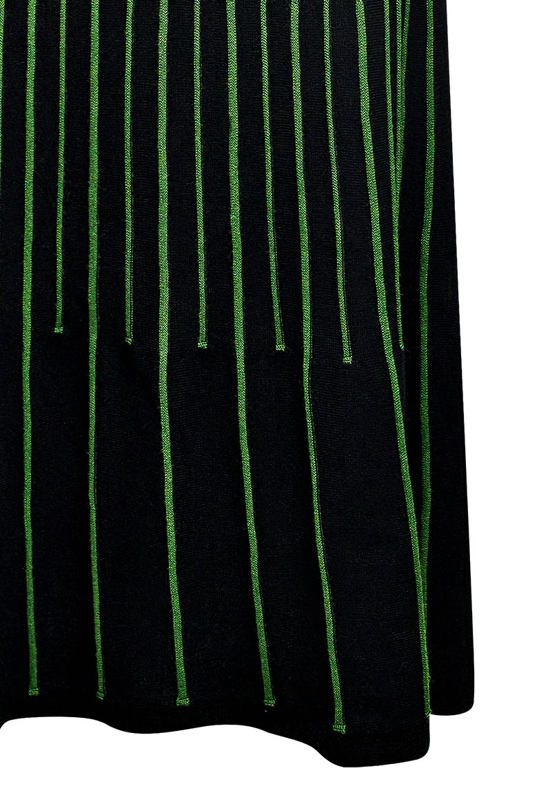 Strickkleid mit gestrickten Biesen - Bild 5