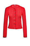 Jacke in plattiertem Strick - Miniatur 1