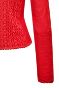 Jacke in plattiertem Strick - Miniatur 6