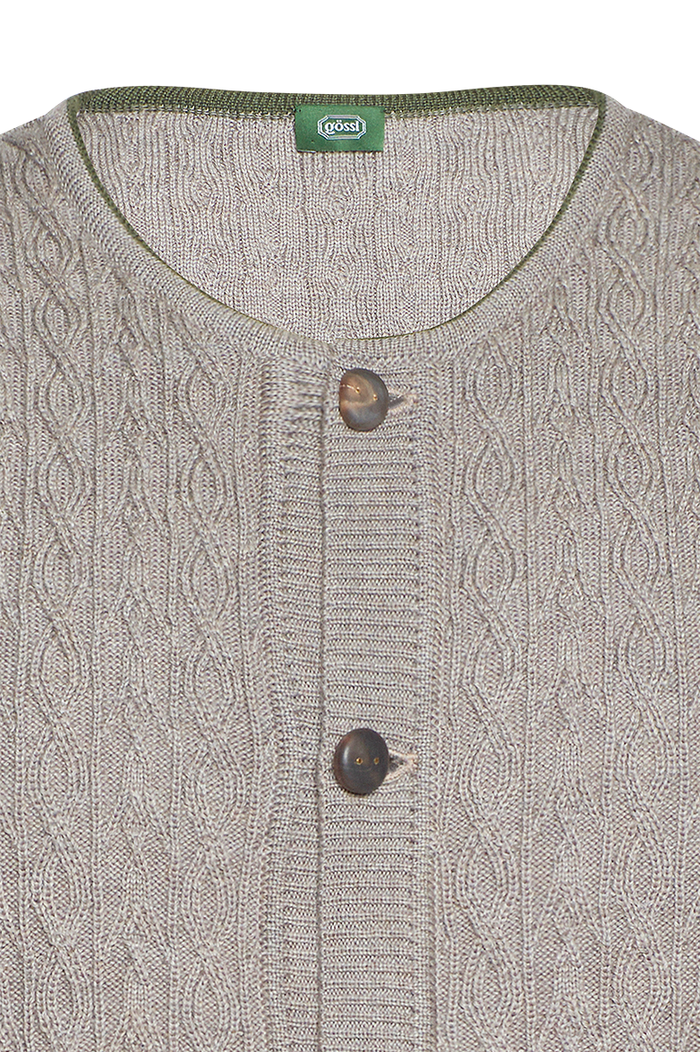 Vorpatinierte Strickweste - Bild 3