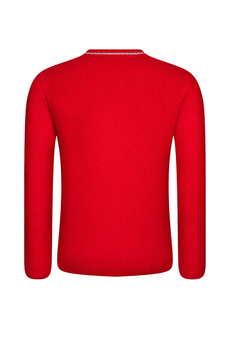 Strickpullover mit Doppeladler-Intarsie - Bild 2