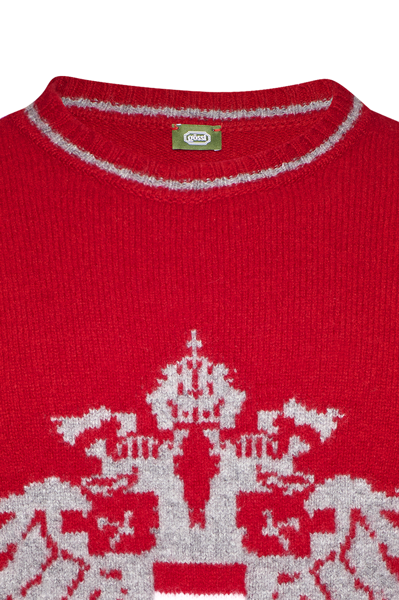 Strickpullover mit Doppeladler-Intarsie - Bild 3