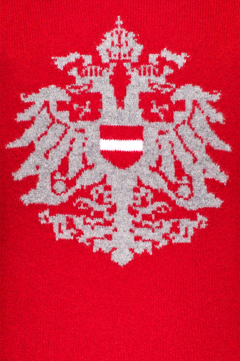Strickpullover mit Doppeladler-Intarsie - Bild 4