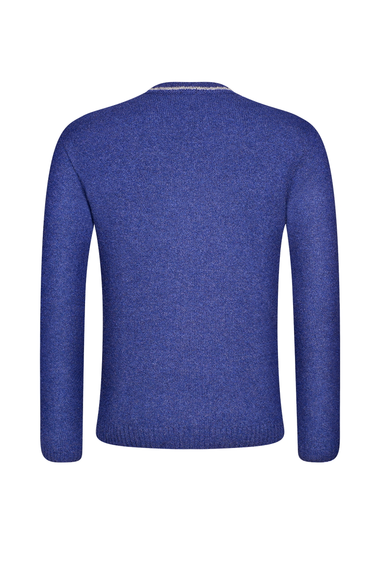Strickpullover mit Doppeladler-Intarsie - Bild 8