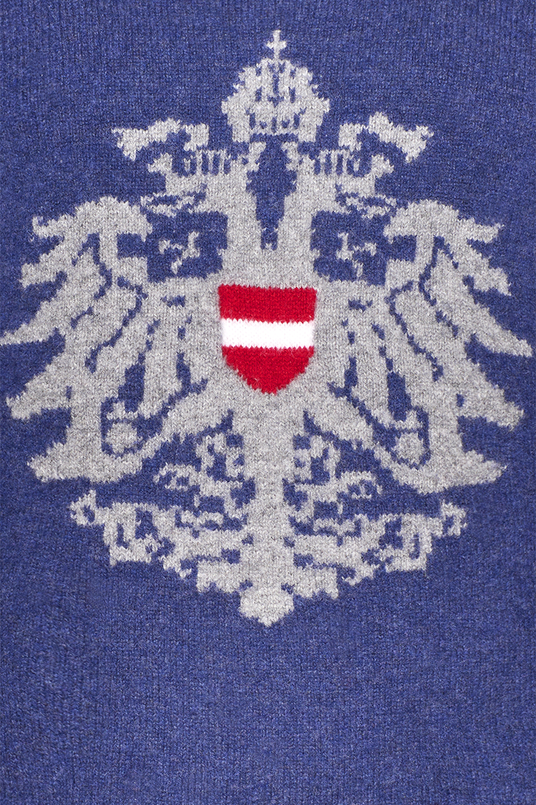Strickpullover mit Doppeladler-Intarsie - Bild 10