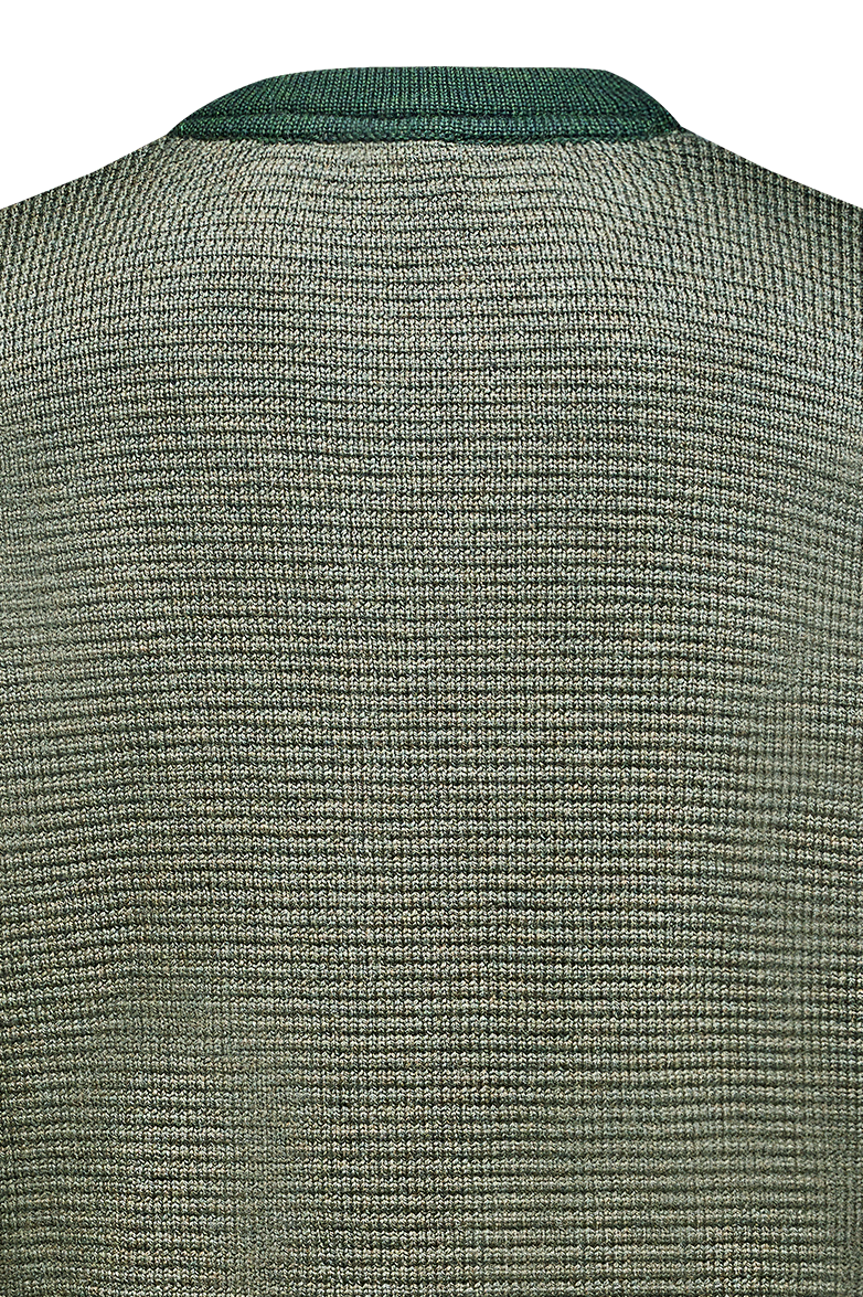 Strickjacke mit Lodenpatches - Bild 5