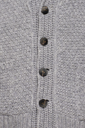 Strickjacke mit Schalkragen - Miniatur 4