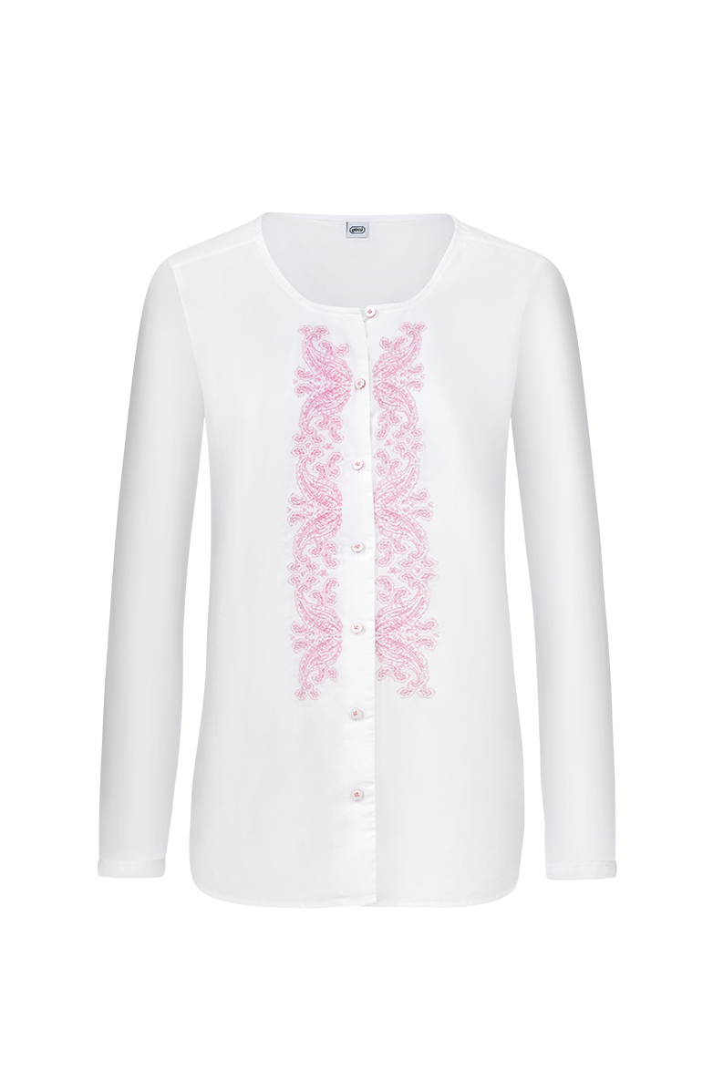Bluse mit Paisley-Stickerei - Bild 13