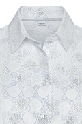 Bluse mit hand gedruckten Modeln - Miniatur 9