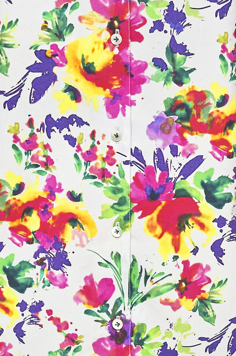 Blumenbluse - Bild 4