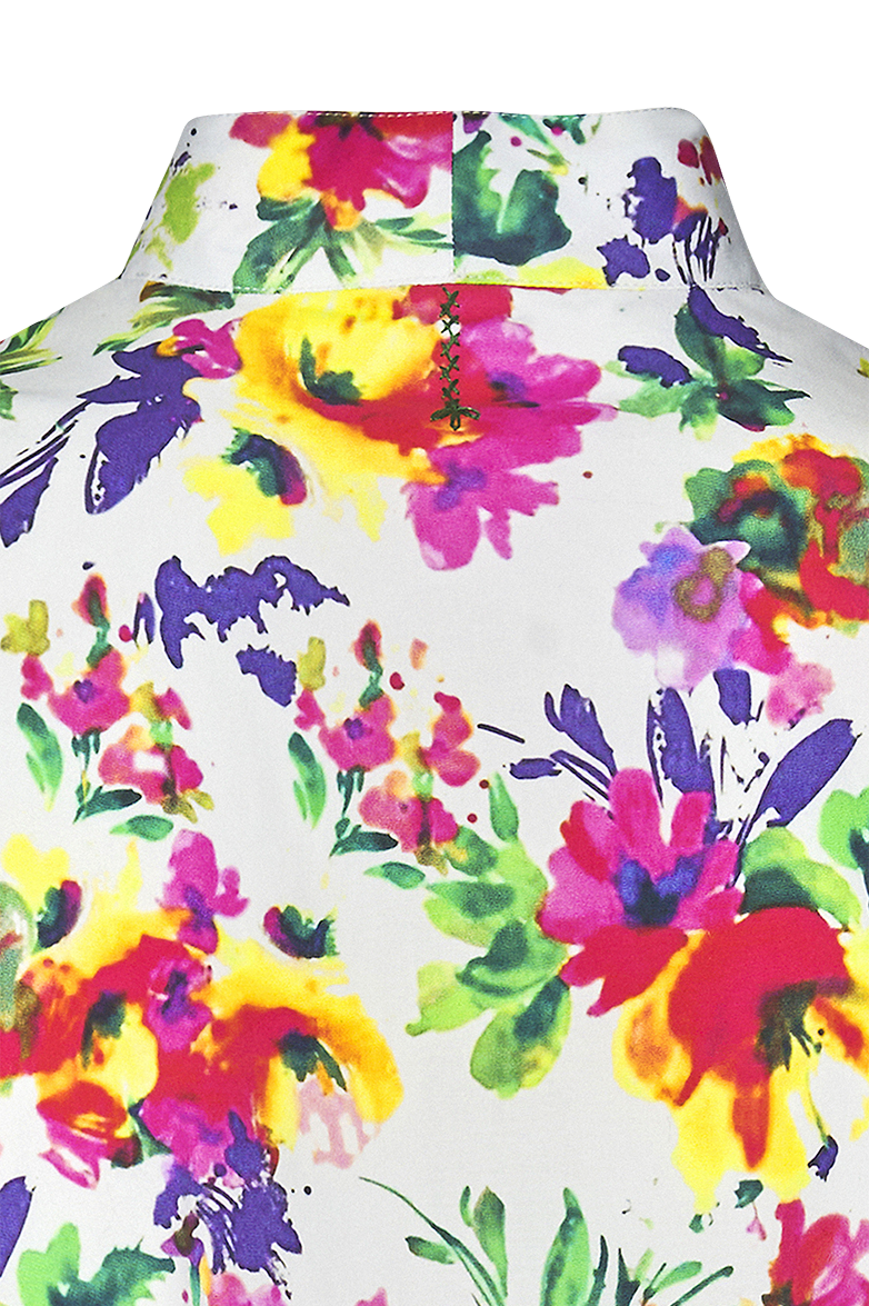 Blumenbluse - Bild 5