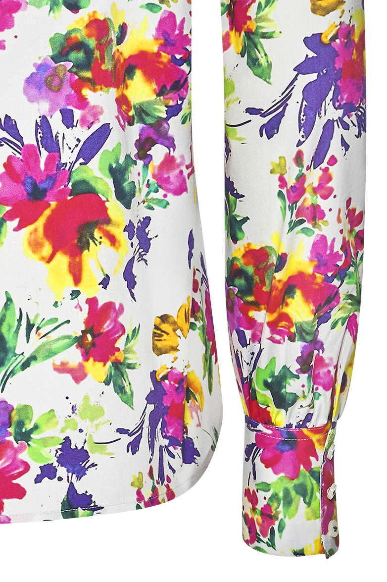 Blumenbluse - Bild 6
