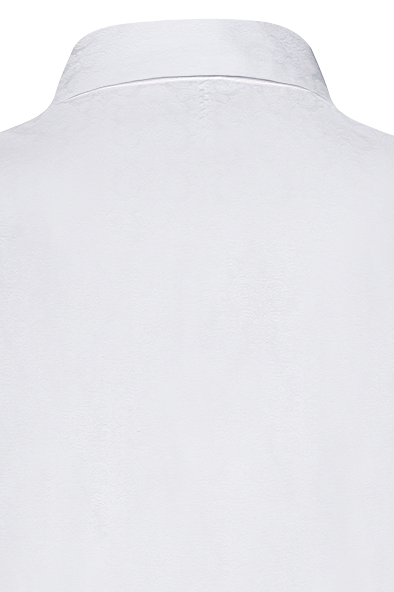 Ornament-Bluse weiß/weiß - Bild 5