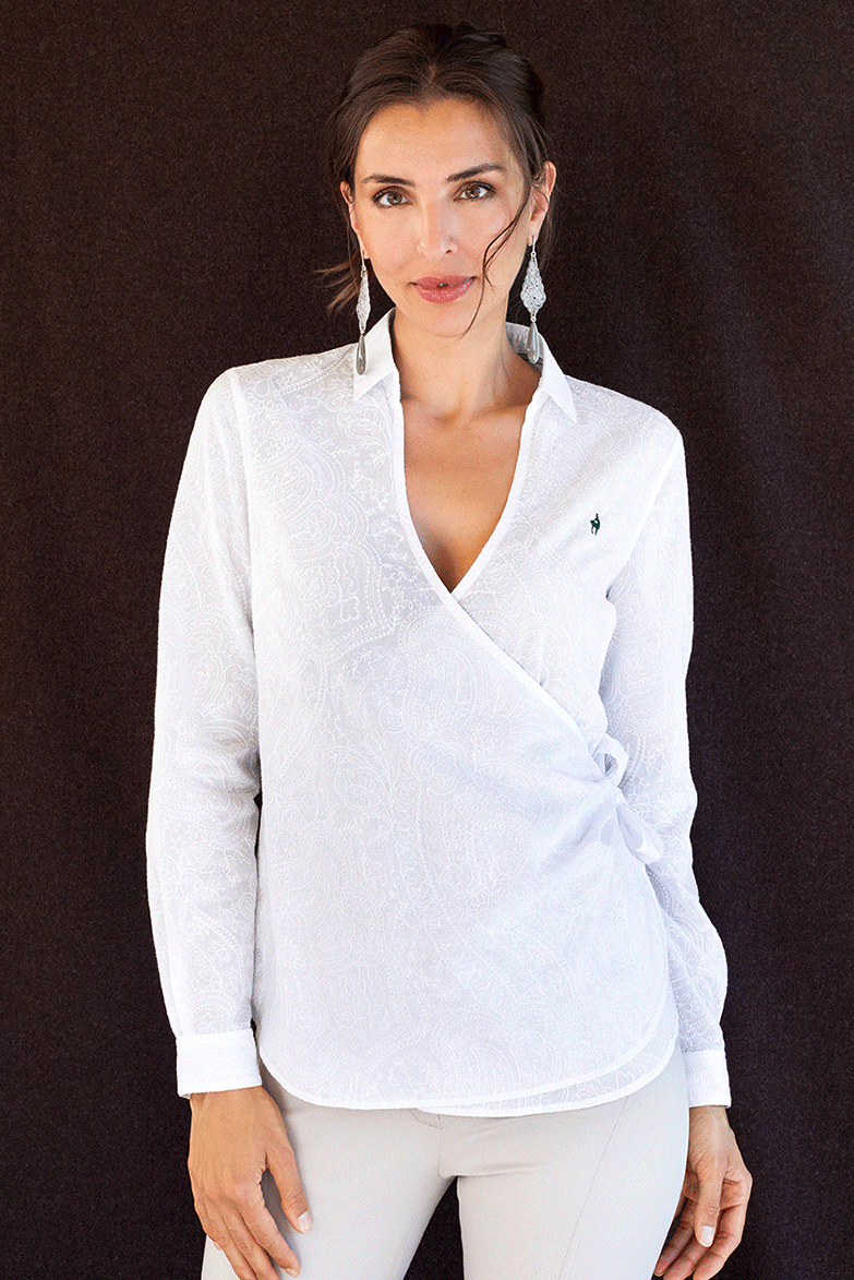 Wickelbluse - Bild 7
